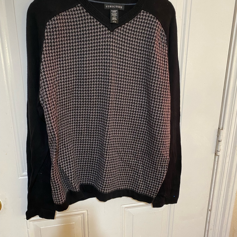 Structure patterned crew neck - Picture 6 of 9